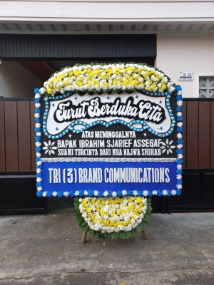 Papan Bunga Duka di Awilega